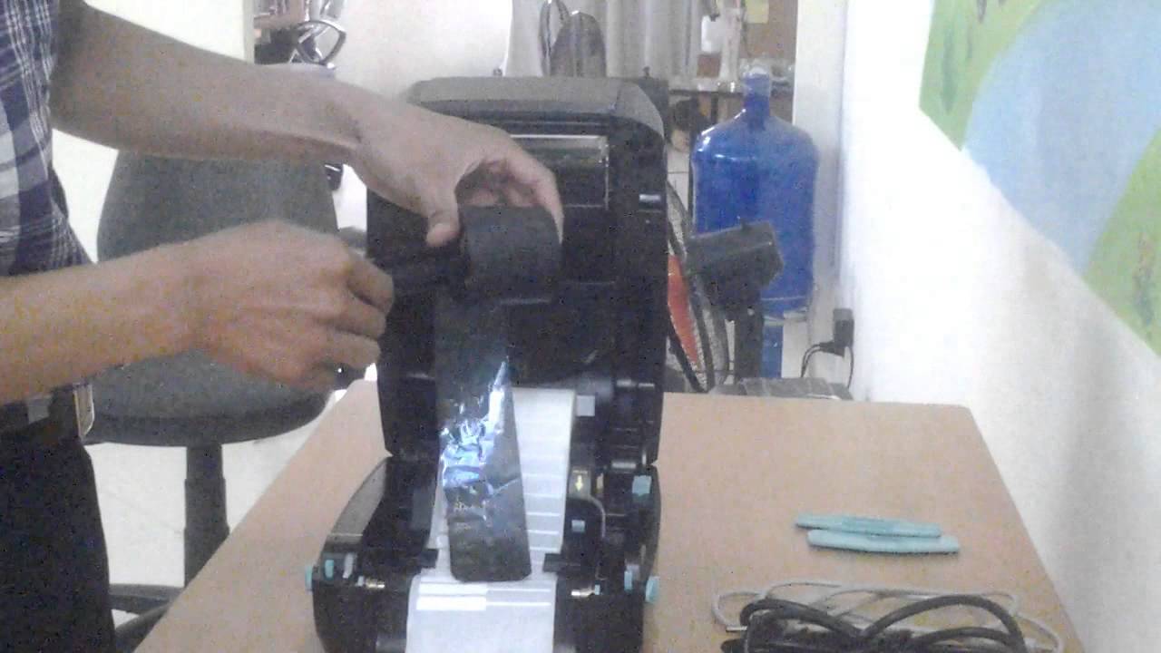 Hướng dẫn lắp máy in tem